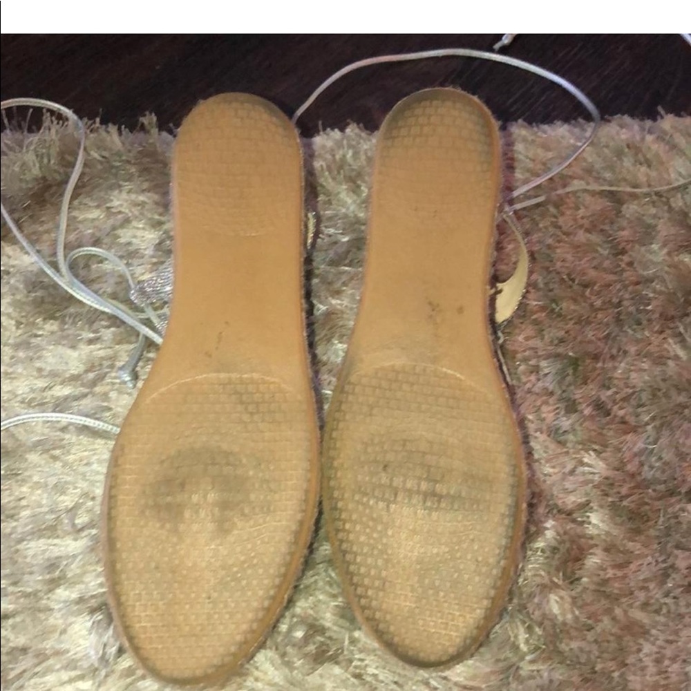 Stuart Weitzman Glitter Espadrille shoes - Picture 5 of 5